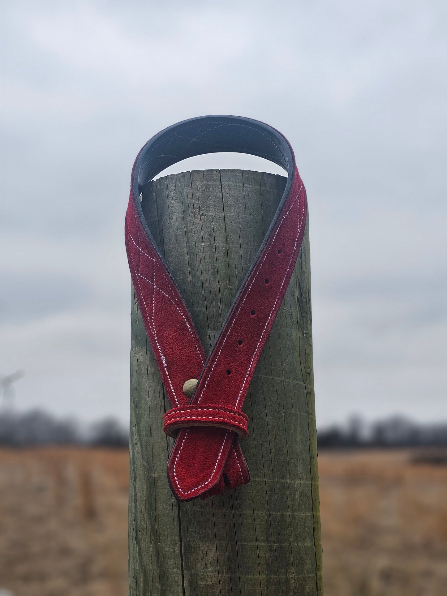 Suede & Stitched Belts