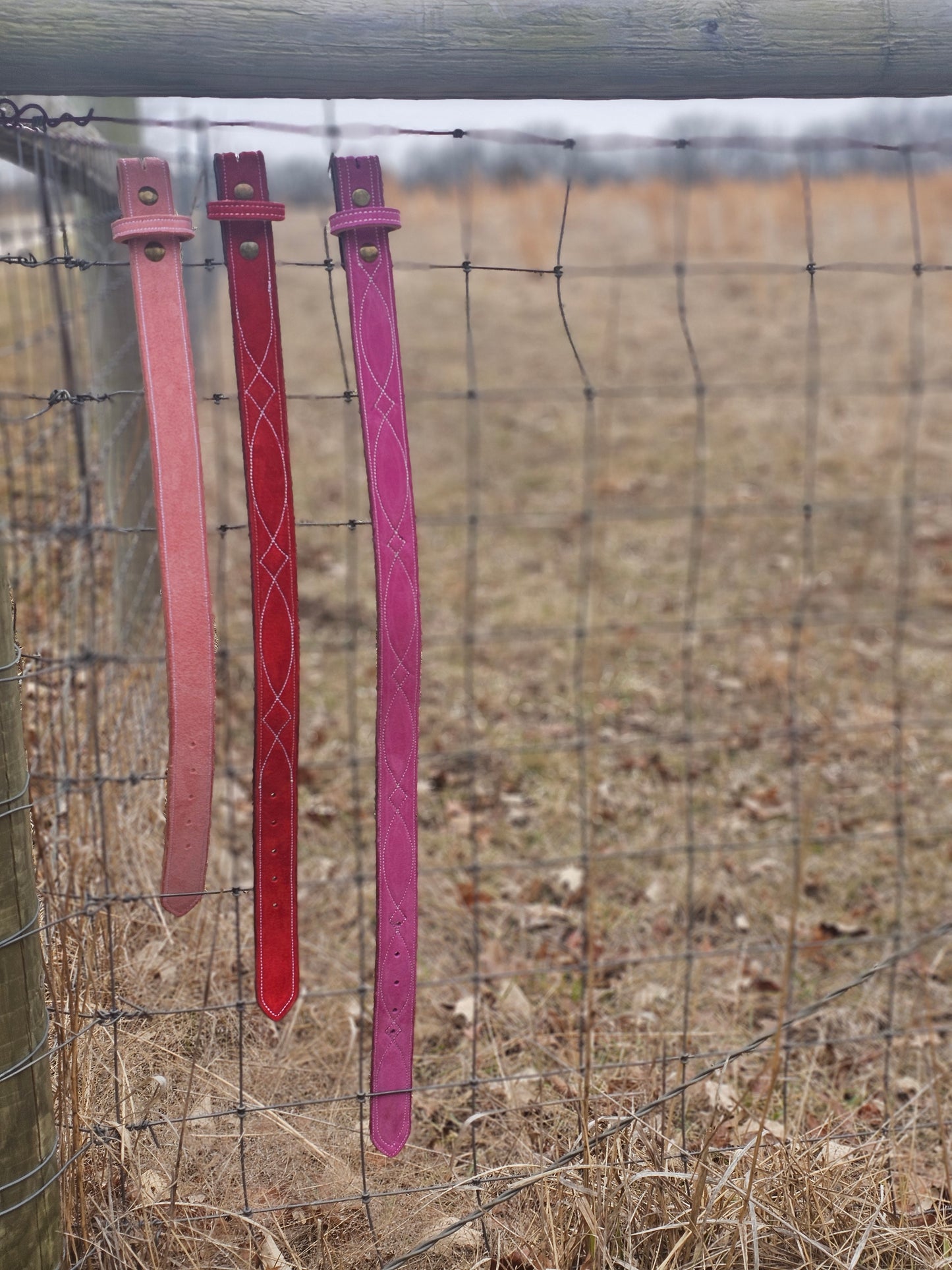 Suede & Stitched Belts