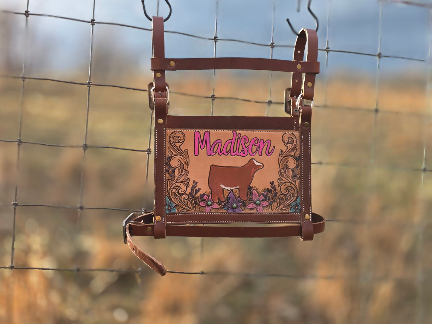 Custom Exhibitor Livestock Show Harness – Made to Order