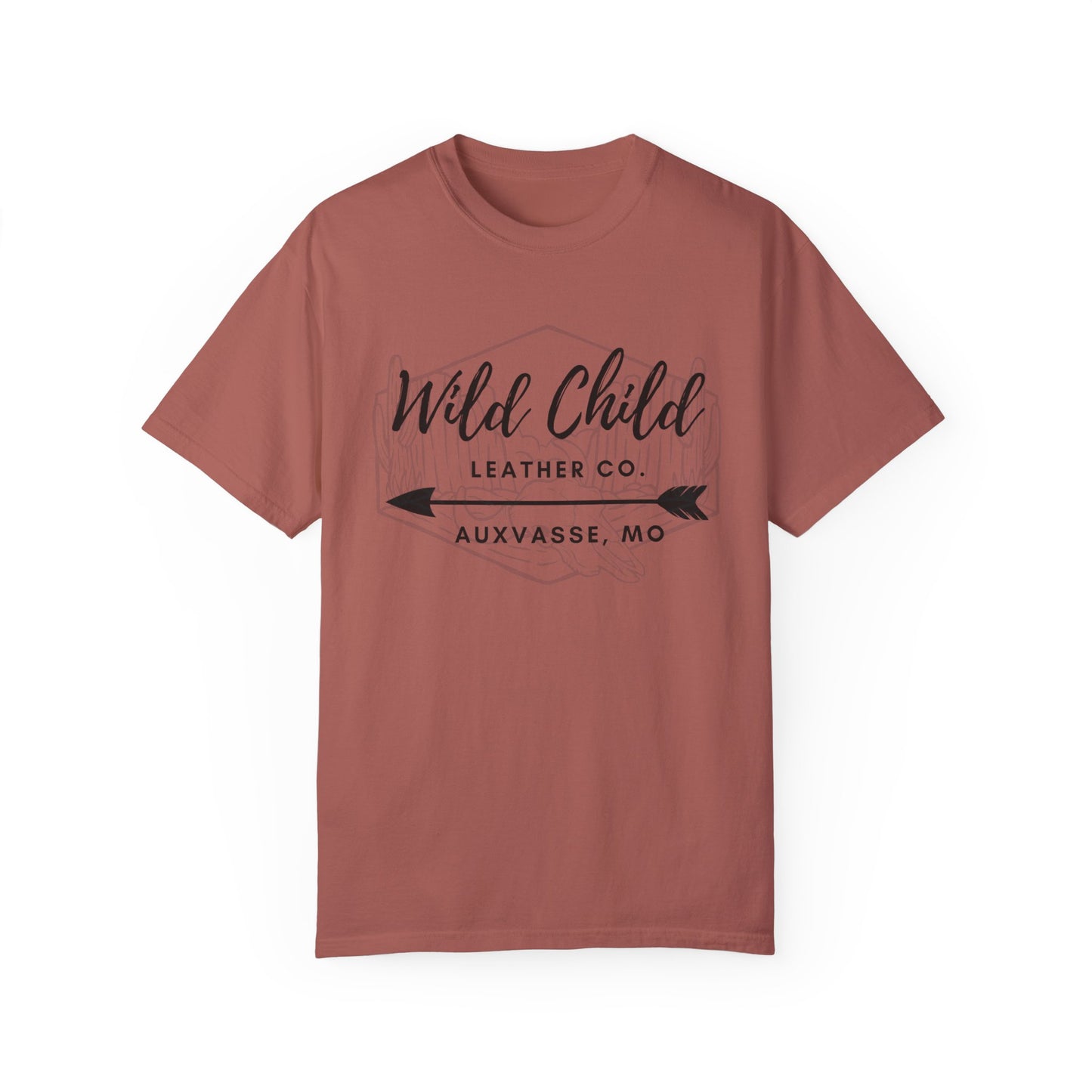 Wild Child Leather Co Desert Comfort Colors T-shirt