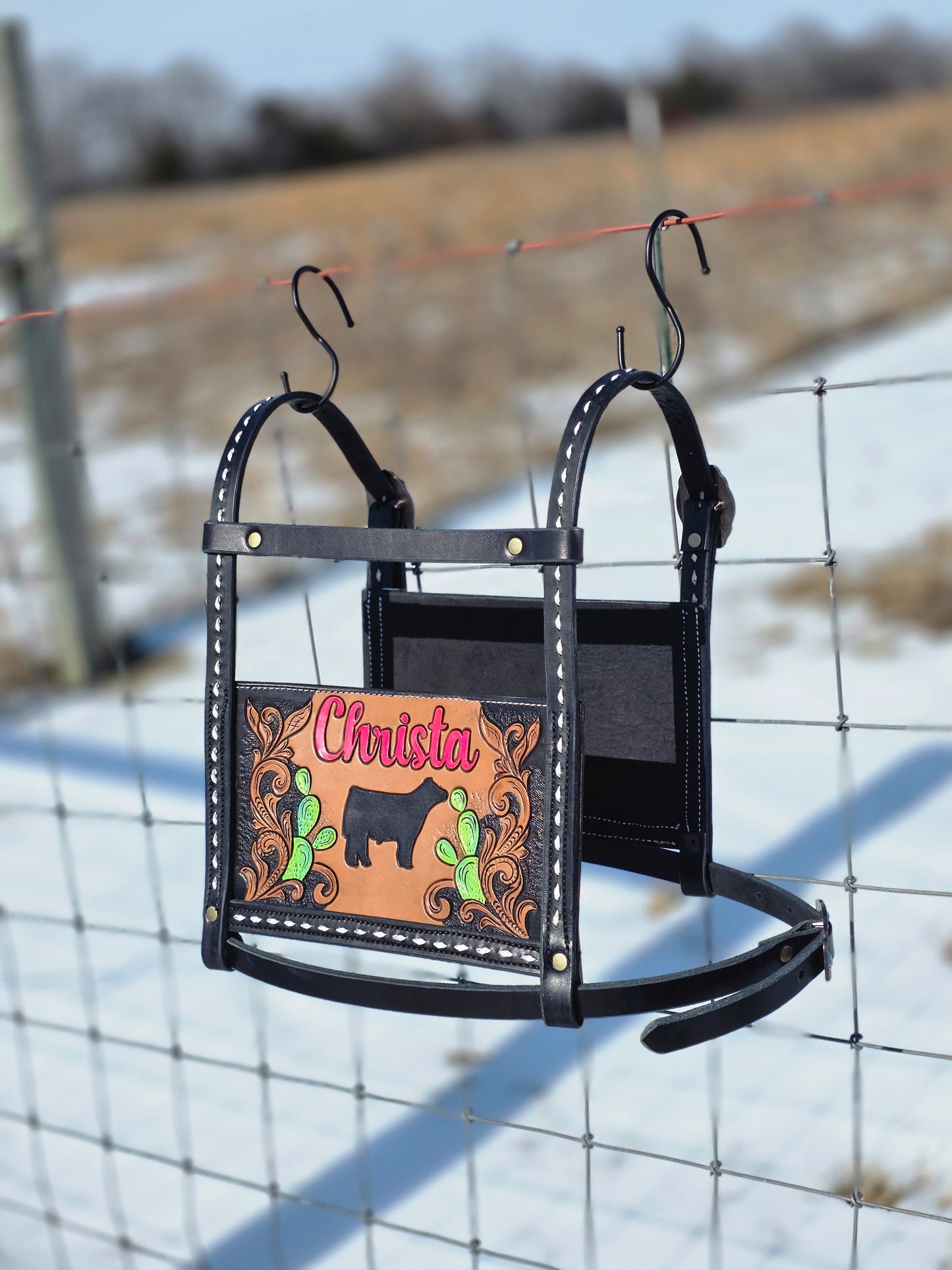 Custom Exhibitor Livestock Show Harness – Made to Order