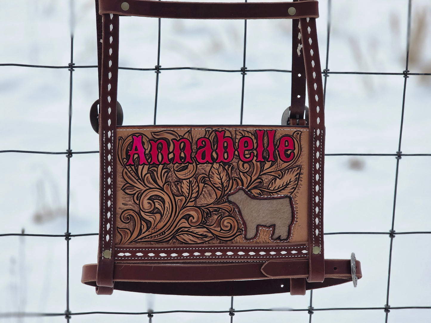 Custom Exhibitor Livestock Show Harness – Made to Order