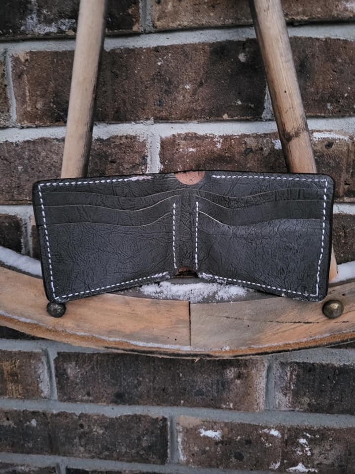 Floral Tooled Bifold Wallet